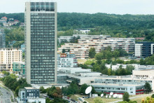 Budova STVR v Mlynskej doline. FOTO: HN/Pavol Funtál