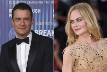 Herec Orlando Bloom a herečka Nicole Kidman.