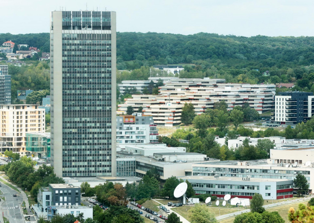 Budova STVR v Mlynskej doline. FOTO: HN/Pavol Funtál