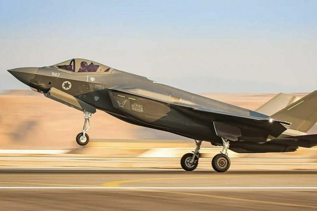 Lietadlo F-35 Adir izraelských vzdušných síl.
FOTO: IDF