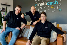 Team instacash (zľava) - Mark Kitli, Géza Bruzsa, Tomás Antal.