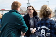 Senátorka v legislatívnom zbore štátu Delaware Sarah McBrideová. FOTO: Reuters