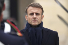 Francúzsky prezident Emmanuel Macron. FOTO: TASR/AP