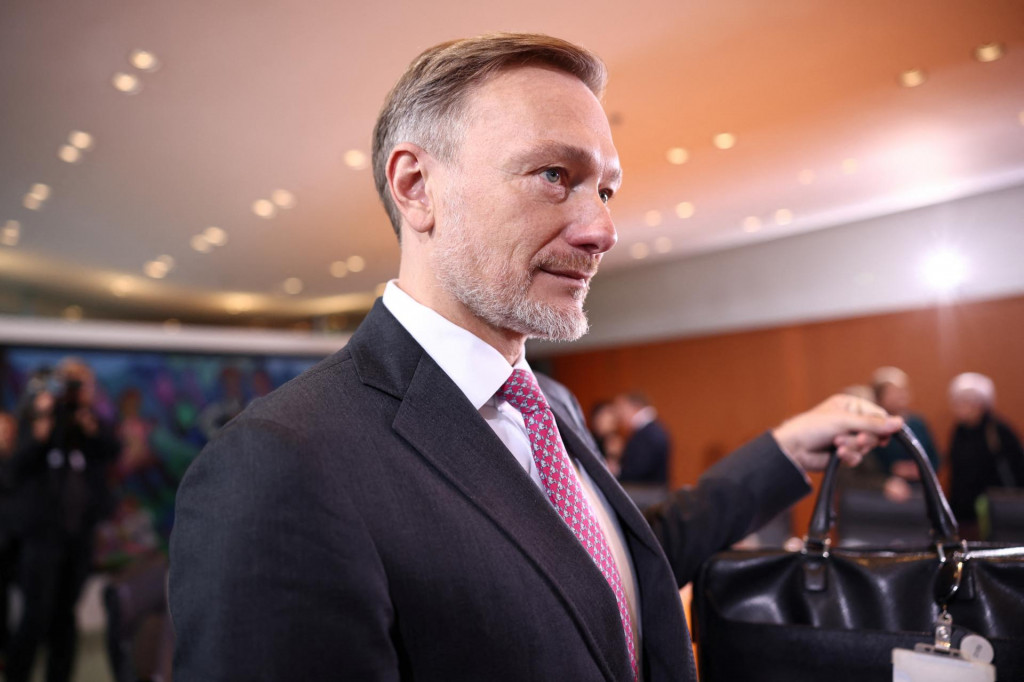 Nemecký minister financií Christian Lindner. FOTO: Reuters