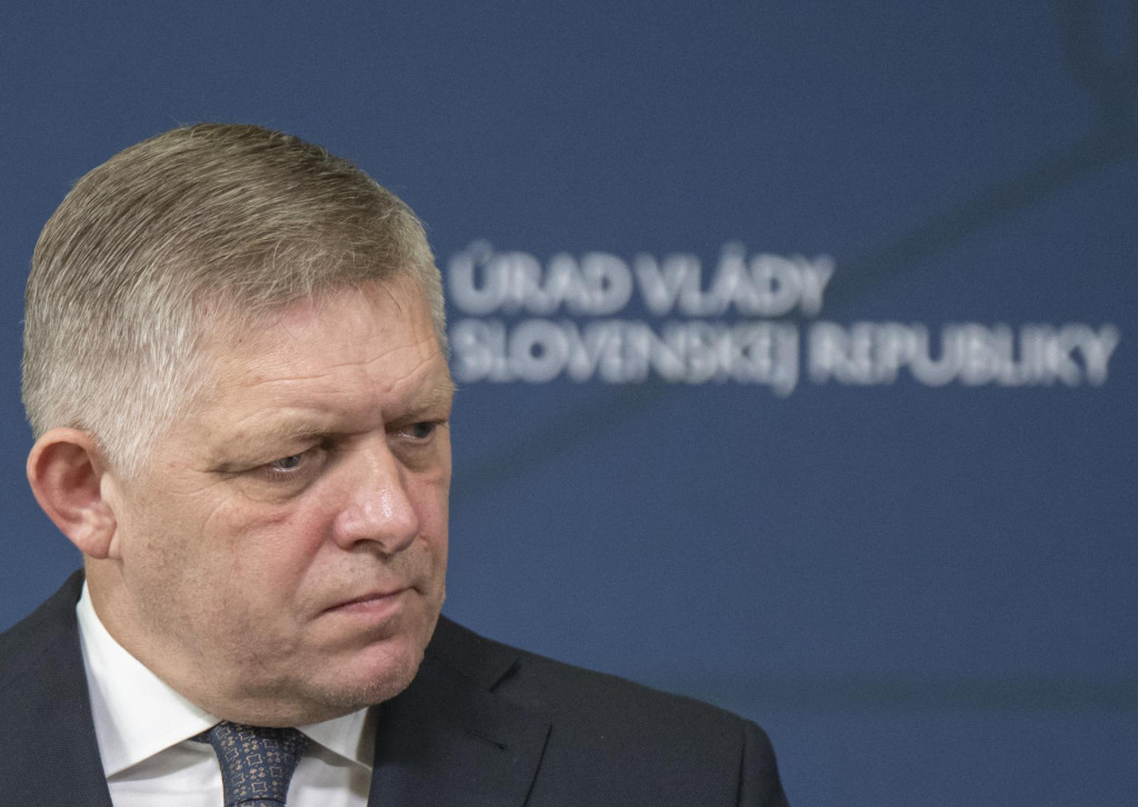 Premi&eacute;r Robert Fico. FOTO: TASR/Martin Baumann
