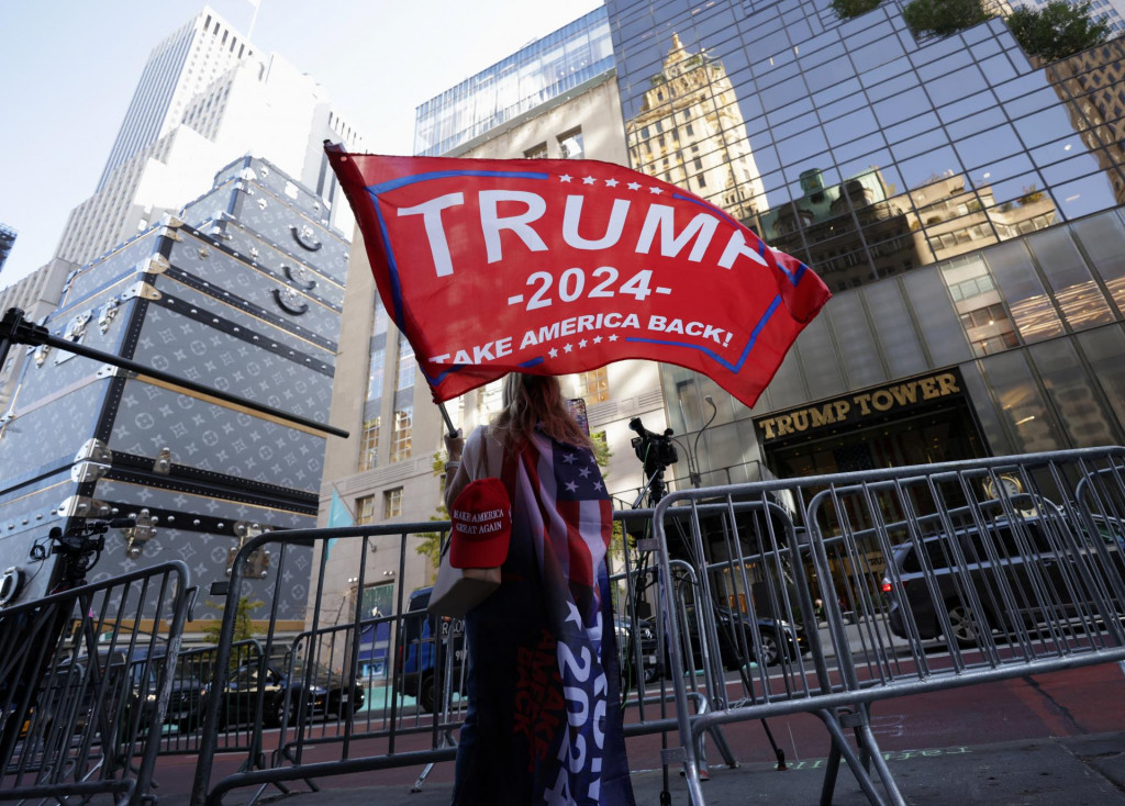 Podporovatelia Donalda Trumpa. FOTO: Reuters