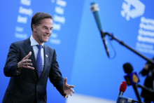 Generálny tajomník NATO Mark Rutte. FOTO: TASR/AP