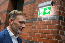 Odvolaný nemecký minister financií Christian Lindner. FOTO: Reuters