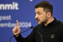 Ukrajinský prezident Volodymyr Zelenskyj. FOTO: TASR/AP