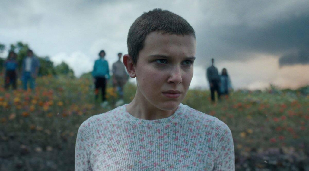 Herečka Millie Bobby Brown v seriáli Stranger Things