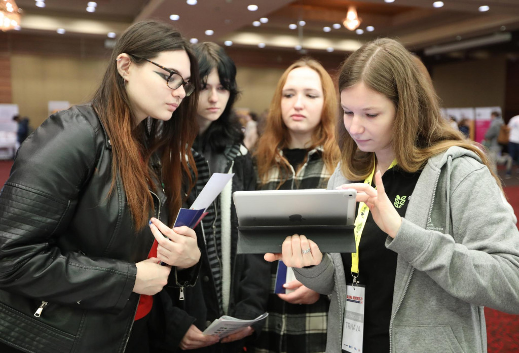 Snímka z podujatia Alma mater 2024