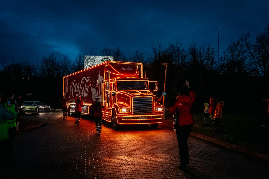 Vianočný kamión Coca-Cola