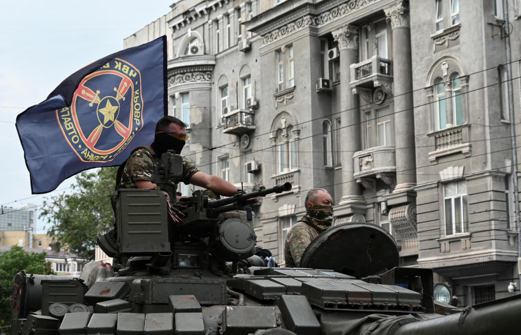 Odsúdení boli členmi Vagnerovej skupiny. FOTO: Reuters