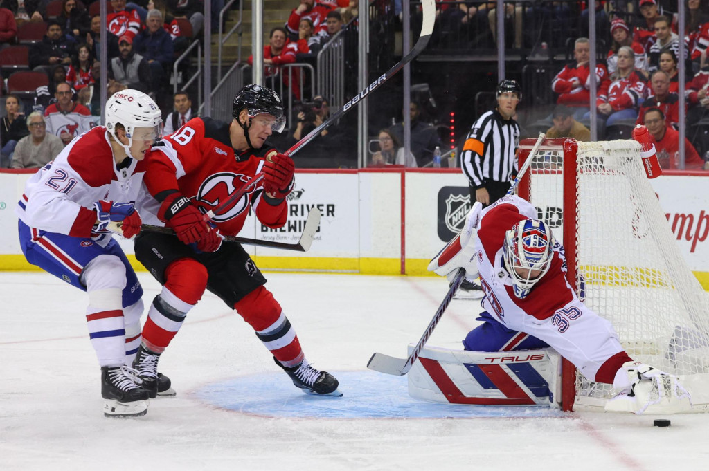 Montreal - New Jersey. FOTO: Ed Mulholland-Imagn Images