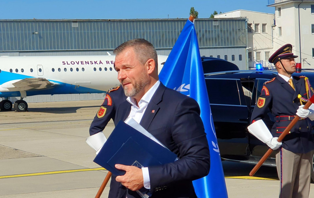 Na snímke prezident SR Peter Pellegrini. FOTO: TASR/Jaroslav Bublinec