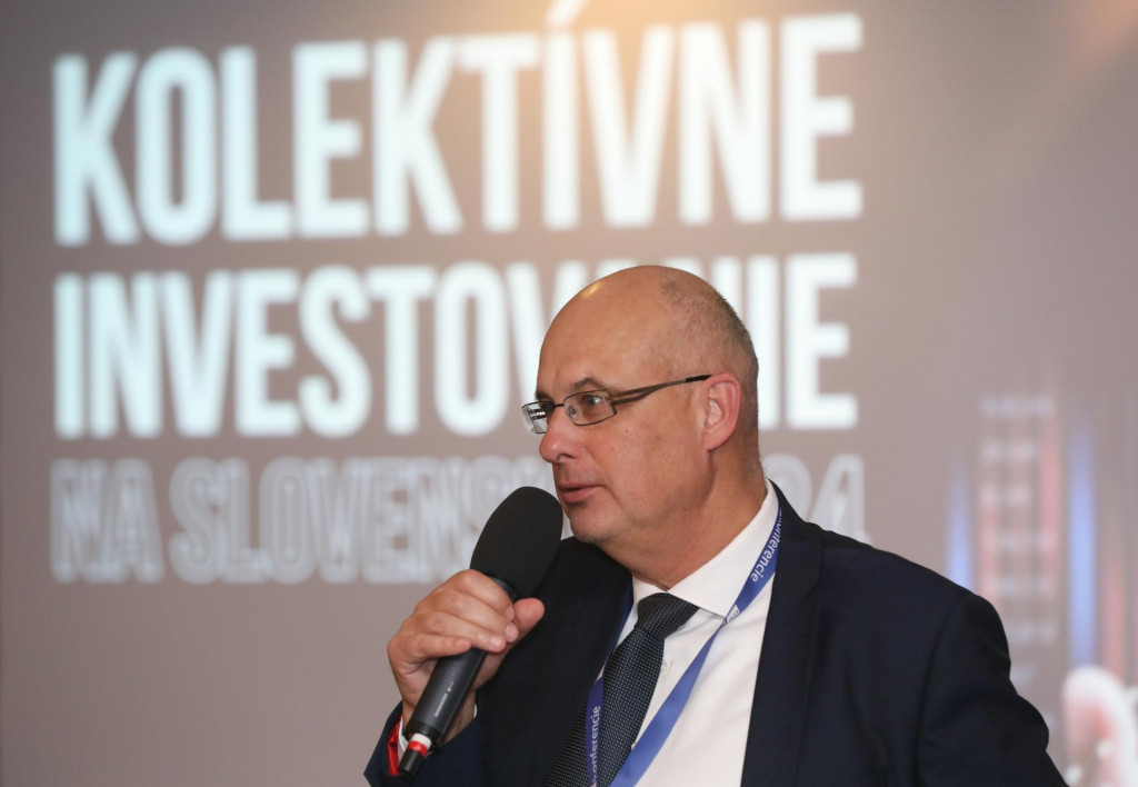 Kolektívne investovanie na Slovensku 2024 - Roman Vlček SASS FOTO: Peter Mayer/Mafra