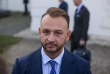 Na snímke minister vnútra SR Matúš Šutaj Eštok. FOTO: TASR/Jaroslav Novák