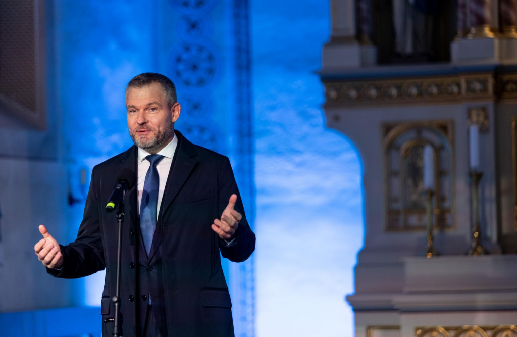 Prezident Peter Pellegrini. FOTO: TASR/Daniel Stehlík