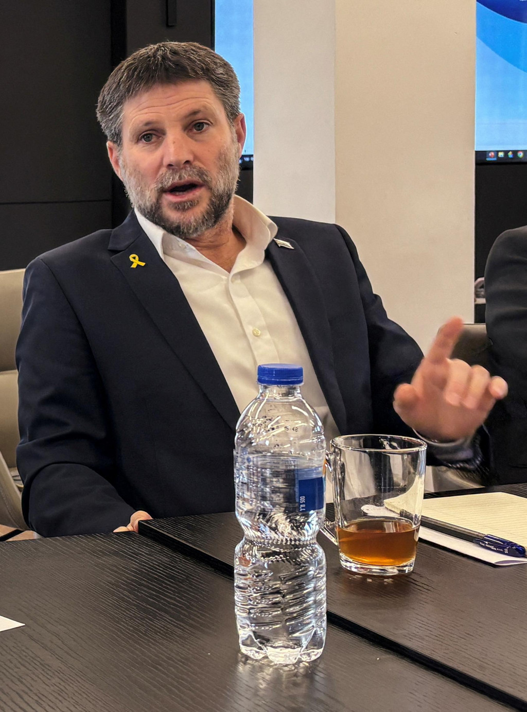 Izraelský minister financií Becalel Smotrič. FOTO: Reuters