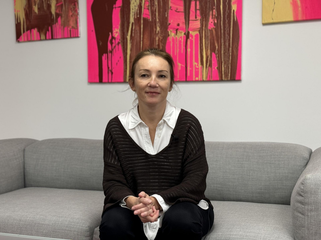 Riaditeľka slovenskej divízie Swiss Re Lucia Gröneová.

FOTO: Swiss Re