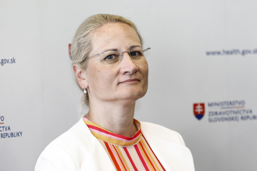 Profesorka Monika Jankechová z Ministerstva zdravotníctva SR.
