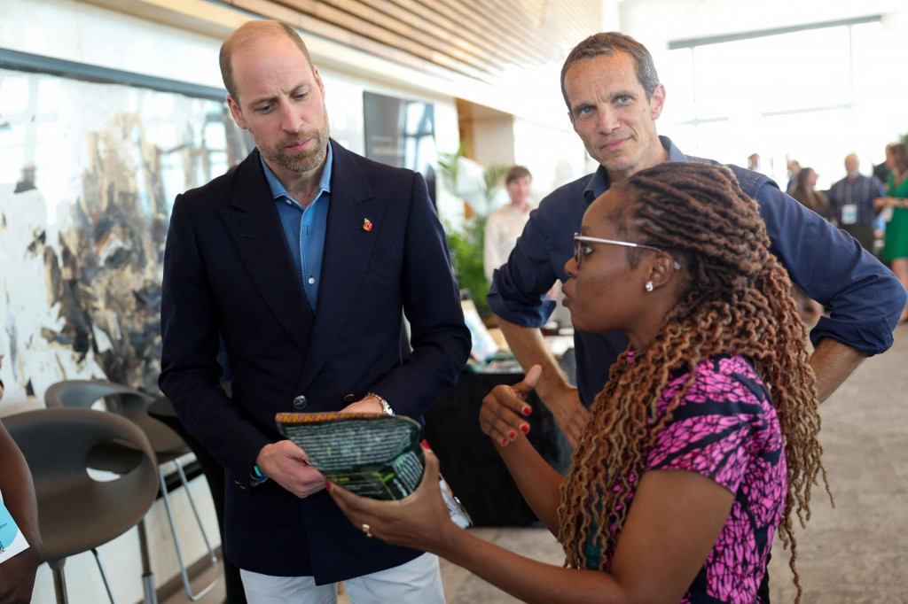 Je v&iacute;tan&eacute;, ak inov&aacute;cie z&iacute;skaj&uacute; pozornosť donorov alebo v&yacute;znamn&yacute;ch osobnost&iacute;. Z&aacute;ber je zo stretnutia britsk&eacute;ho princa Williama s podnikateľmi v oblasti morsk&yacute;ch rias v Kapskom Meste v Južnej Afrike. FOTO: Reuters