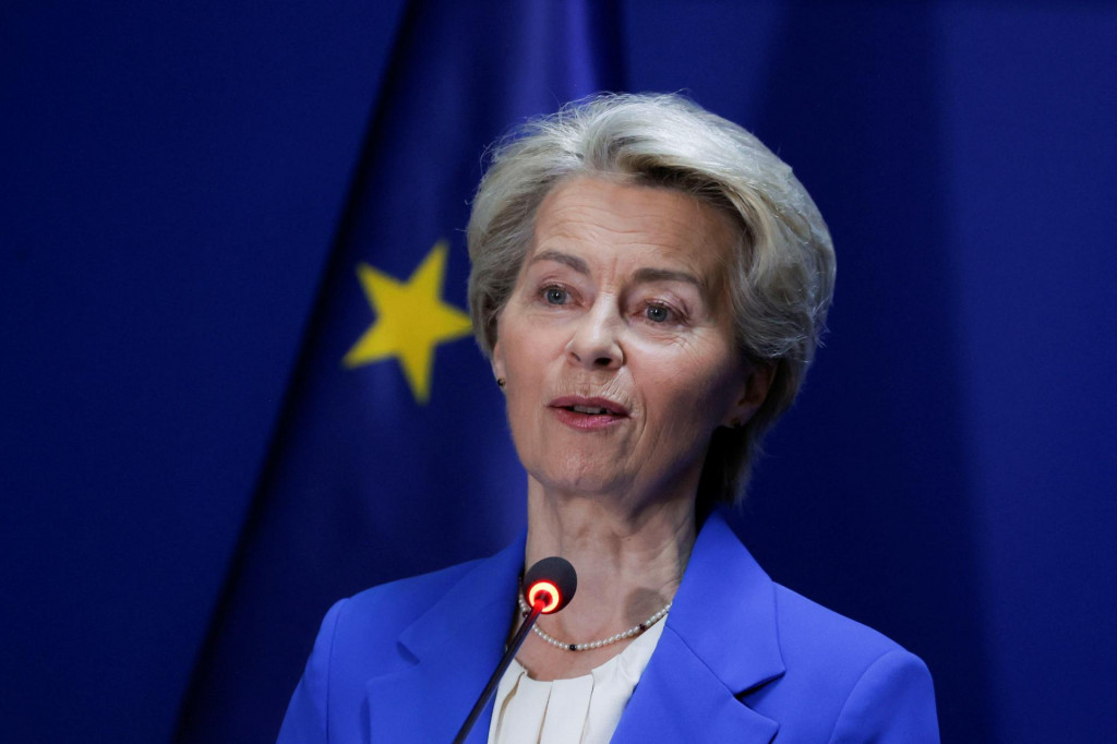 Predsedníčka Európskej komisie Ursula von der Leyenová. FOTO: Reuters