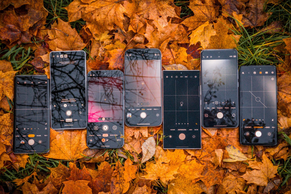 Apple iPhone 16 Pro Max vs. Samsung Galaxy S24 Ultra vs. Google Pixel 9 Pro XL vs. Xiaomi 14 Ultra vs. Honor Magic 6 Pro vs. Sony Xperia 1 VI vs. Motorola Edge 50 Ultra FOTO: HN/Patrik Koreň