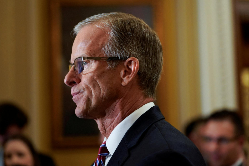 Novým lídrom republikánskej väčšiny v americkom Senáte sa v januári stane John Thune, senátor za štát Južná Dakota. FOTO: Reuters