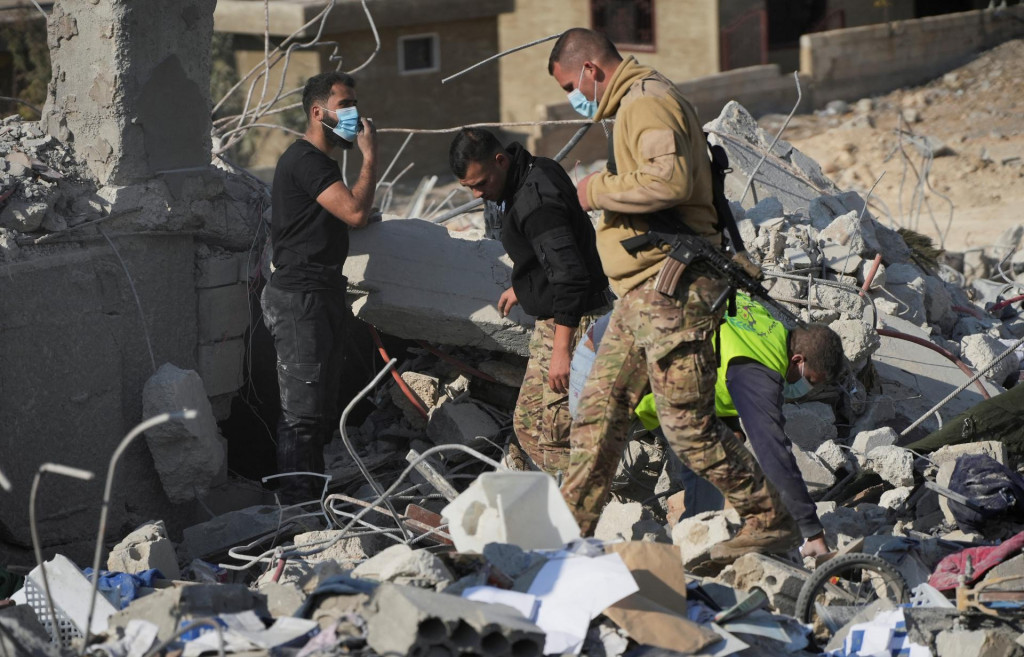 Mesto Baalbek v Libanone. FOTO: Reuters