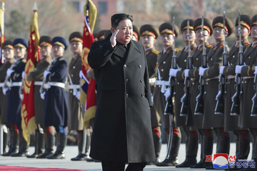 Severokórejský vodca Kim Čong-un. FOTO: Korean Central News Agency