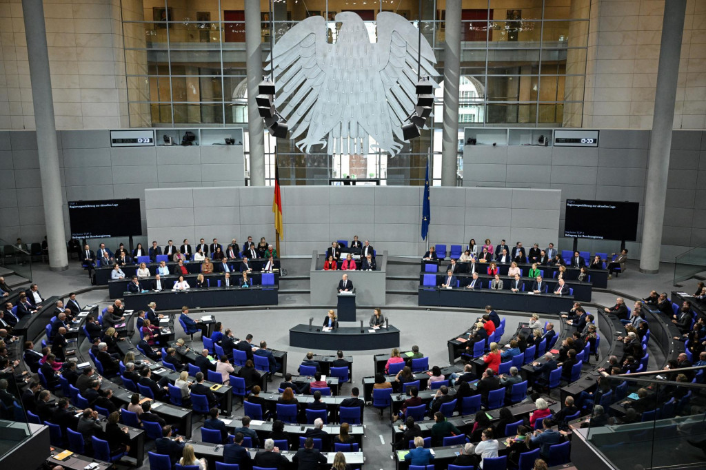 Spolková vláda v októbri predpovedala, že hrubý domáci produkt Nemecka v tomto roku klesne o 0,2 percenta. FOTO: Reuters