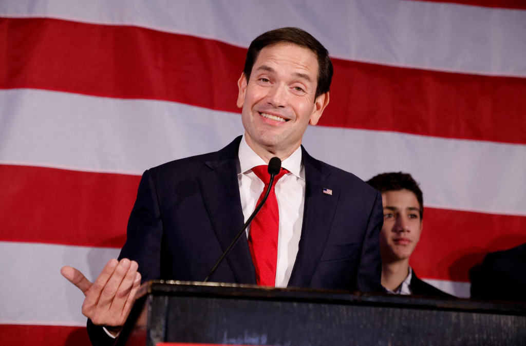 Nový americký minister zahraničia bude floridský senátor Marco Rubio. FOTO: REUTERS