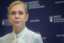 Na snímke ministerka hospodárstva SR Denisa Saková (Hlas). FOTO: TASR/Jakub Kotian