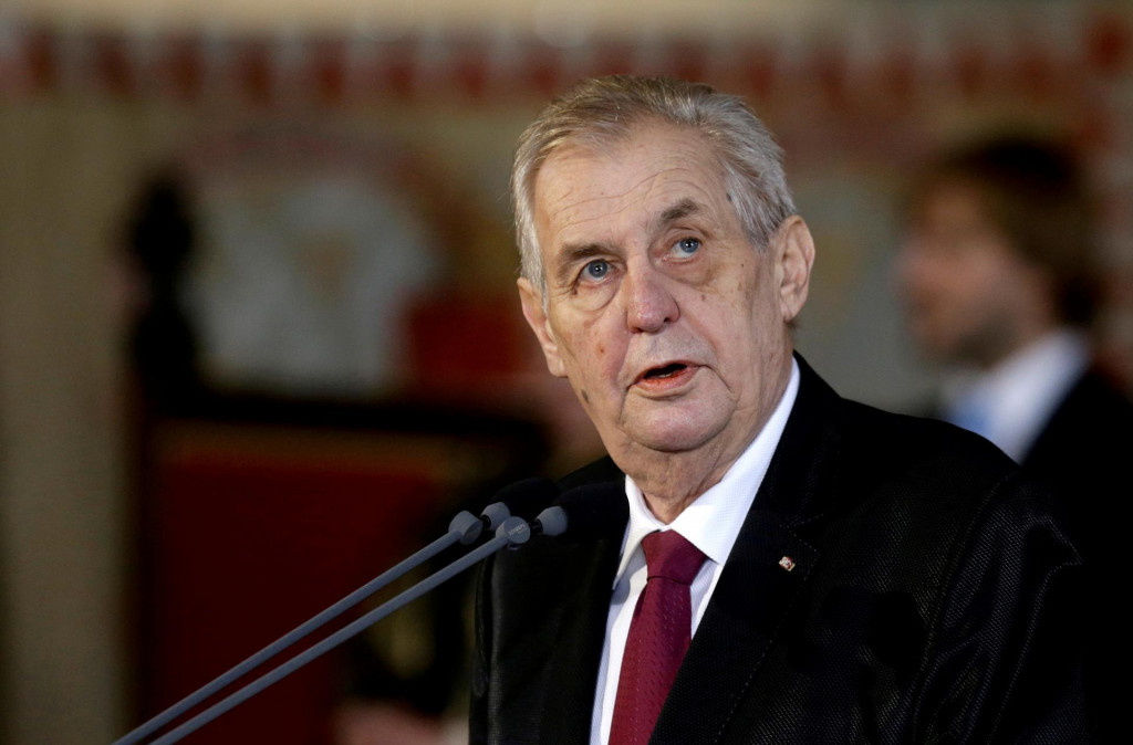 Miloš Zeman. FOTO: Reuters