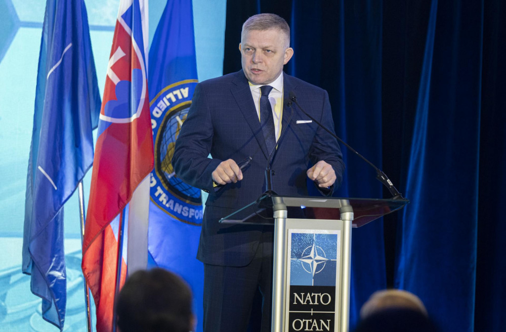 Premi&eacute;r Robert Fico. FOTO: TASR/Martin Baumann