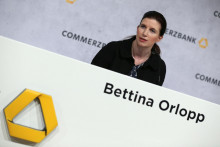 Na snímke šéfka banky Bettina Orloppová. FOTO: Reuters