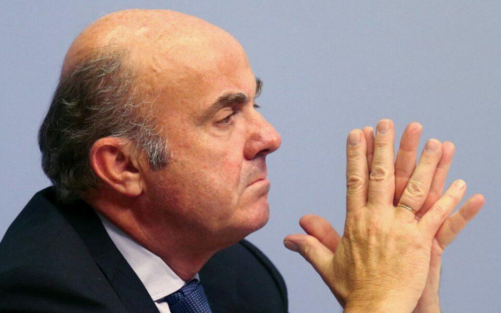 Viceprezident ECB Luis de Guindos. FOTO: Reuters