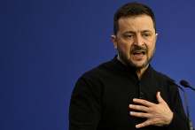 Ukrajinský prezident Volodymyr Zelenskyj. FOTO: TASR/AP