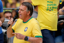 Bývalý brazílsky prezident Jair Bolsonaro. FOTO: Reuters