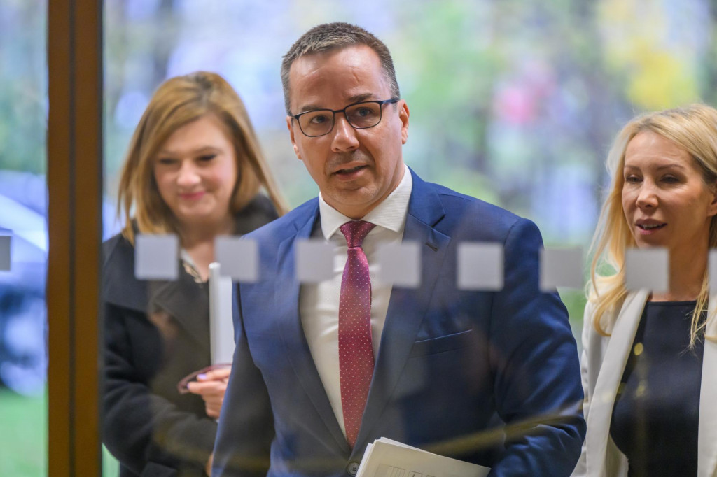 Na snímke minister práce, sociálnych vecí a rodiny Erik Tomáš (Hlas). FOTO: TASR/Jaroslav Novák