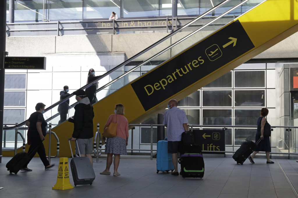 Letisko Gatwick pri Londýne. FOTO: TASR/AP