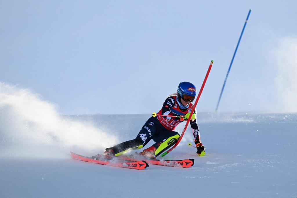 Mikaela Shiffrinová. FOTO: Reuters