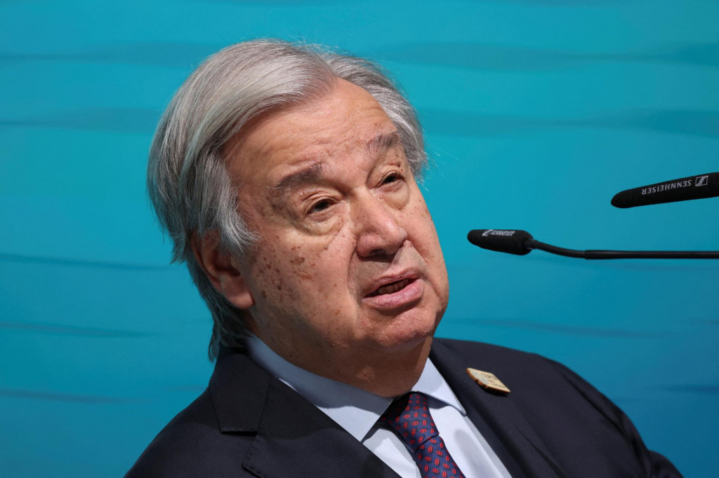 Generálny tajomník OSN António Guterres. FOTO: REUTERS