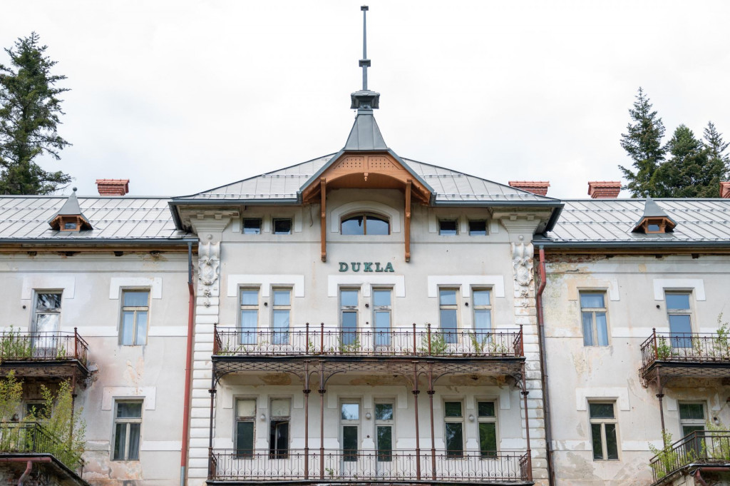 Hotel Dukla v Bardejovských kúpeľoch. FOTO: TASR/Veronika Mihaliková