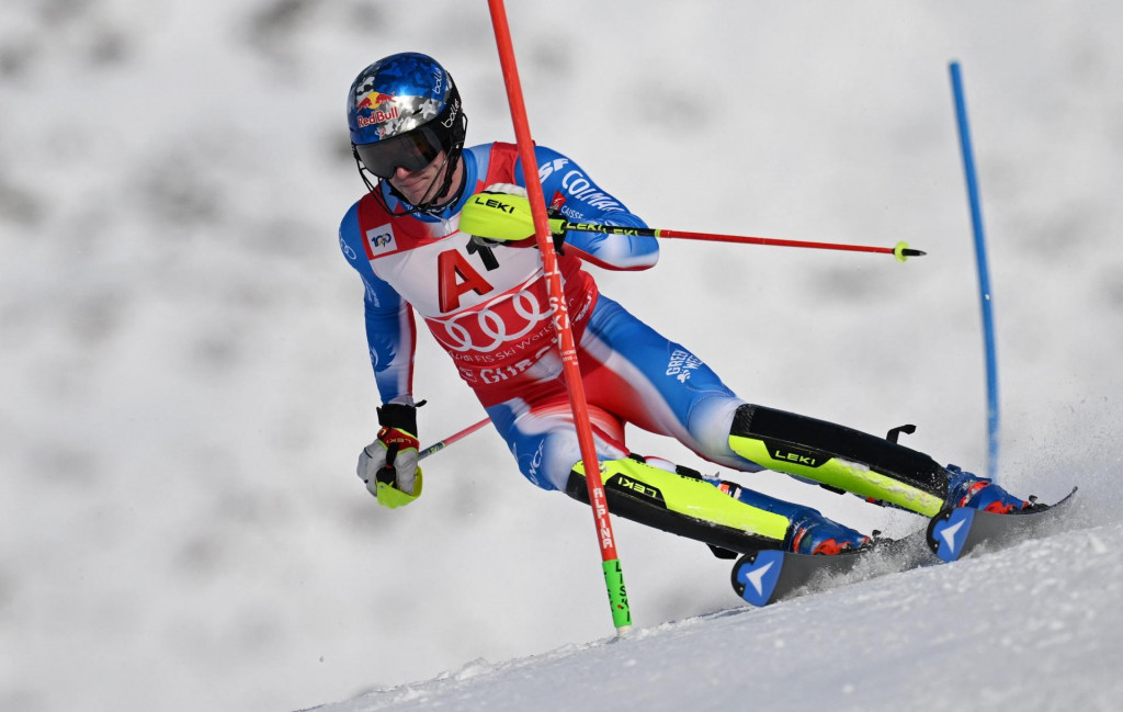 Francúzsky lyžiar Clement Noel. FOTO: REUTERS