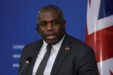 Britský minister zahraničia David Lammy. FOTO: Reuters