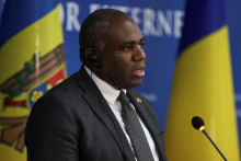 Britský minister zahraničných vecí David Lammy. FOTO: Reuters