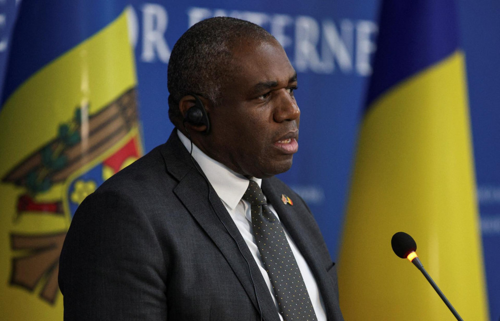 Britský minister zahraničných vecí David Lammy. FOTO: Reuters