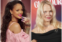 Rihanna a Pamela Anderson.